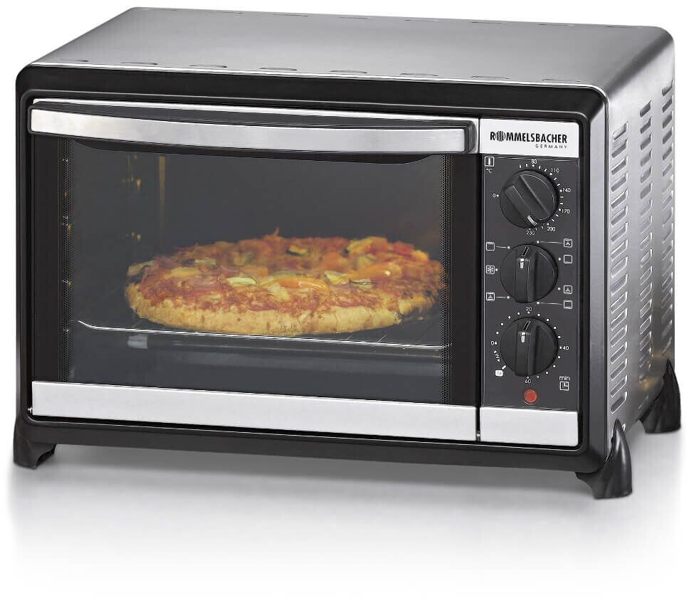 فر کوچک و گریل روملزباخر آلمان Rommelsbacher BG 1055/E - ظرفیت 18 لیتر با کنترل دما